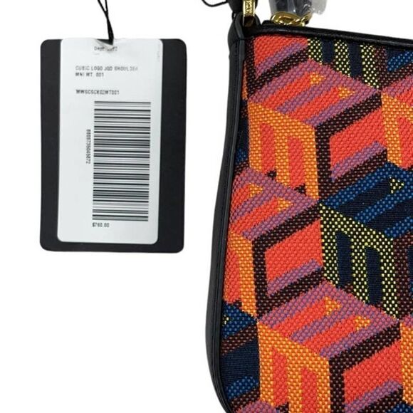 MCM Mini Cubic Monogram Shoulder Bag Purse New - Picture 6 of 9